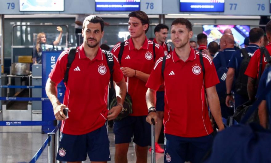 Αναχώρησε για την Ολλανδία η αποστολή του Ολυμπιακού!