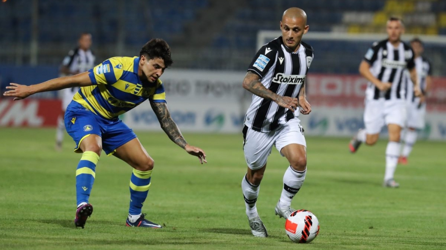 Παναιτωλικός - ΠΑΟΚ 0-1: Ο Μιτρίτσα με κεφαλιά υπό πίεση δίνει προβάδισμα στους Θεσσαλονικείς! (video)