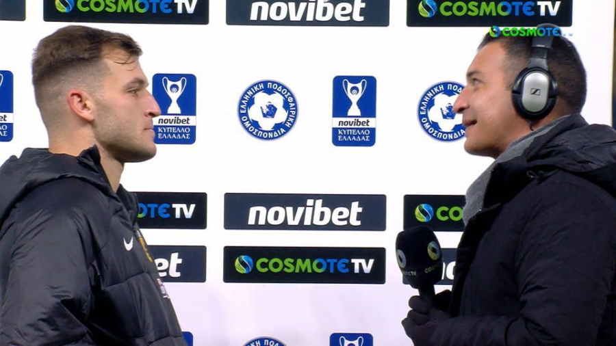 Μουστακόπουλος: «Ιδιαίτερη στιγμή το γκολ μου στην OPAP Arena»