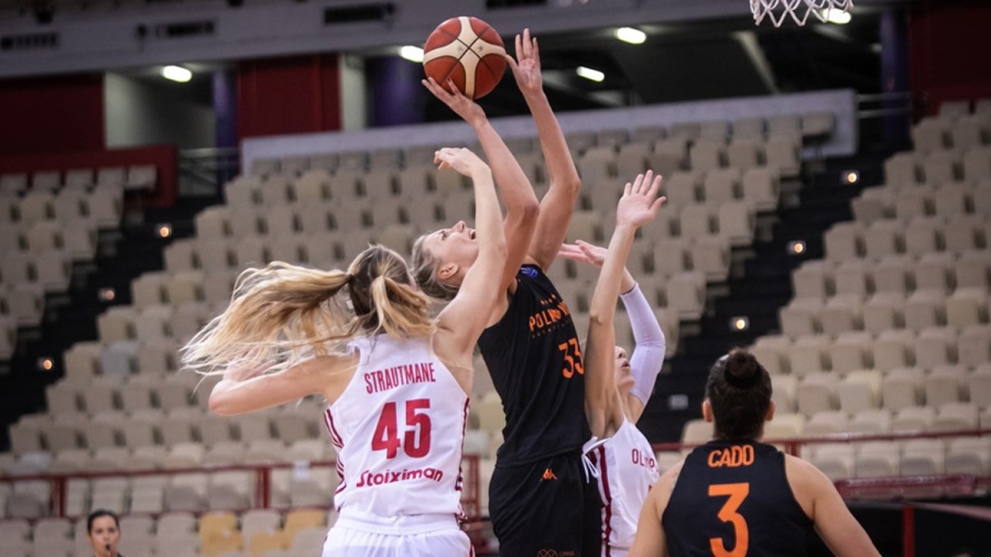 Ολυμπιακός – Πολκόβιτσε 70-83: «Δήμιος» για τις ερυθρόλευκες η Σπανού