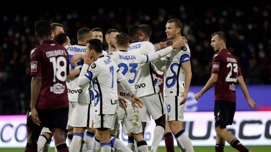 Σαλερνιτάνα – Ίντερ 0-5: Άνετη… πεντάρα και συνεχίζουν μόνοι πρώτοι οι «nerazzurri»