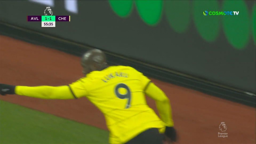 Άστον Βίλα - Τσέλσι 1-2: Ανατροπή με Λουκάκου για τους «μπλε» (video)