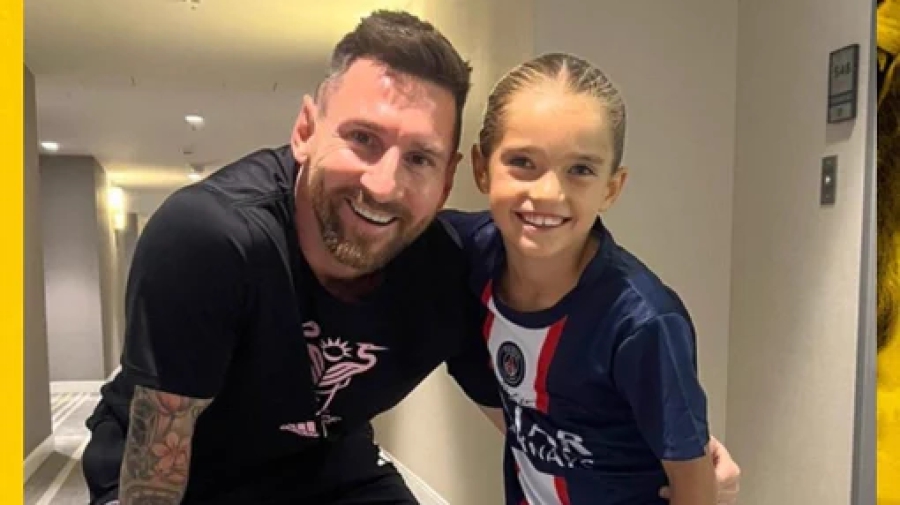Το πιο «γλυκό» βίντεο της ημέρας: Η συνάντηση του Μέσι, με τον γιο του Σνάιντερ (video)
