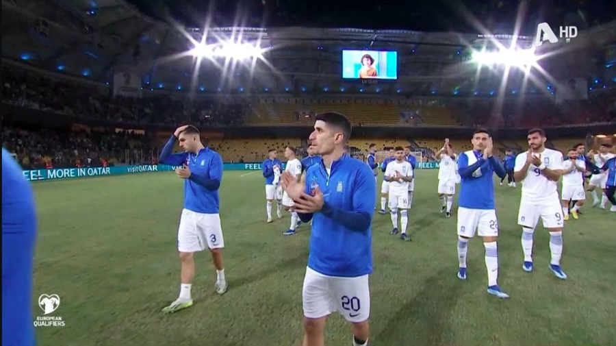 To standing ovation στην Εθνική ομάδα για την υπερπροσπάθειά της! (video)