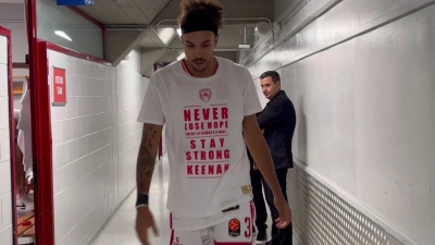 «Κίναν, ποτέ μη χάνεις την ελπίδα!»: Το μήνυμα αγάπης και πίστης του Ολυμπιακού στον Έβανς γιατί «πάντα υπάρχει δρόμος!»