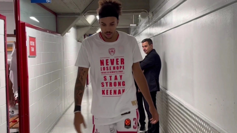 «Κίναν, ποτέ μη χάνεις την ελπίδα!»: Το μήνυμα αγάπης και πίστης του Ολυμπιακού στον Έβανς γιατί «πάντα υπάρχει δρόμος!»