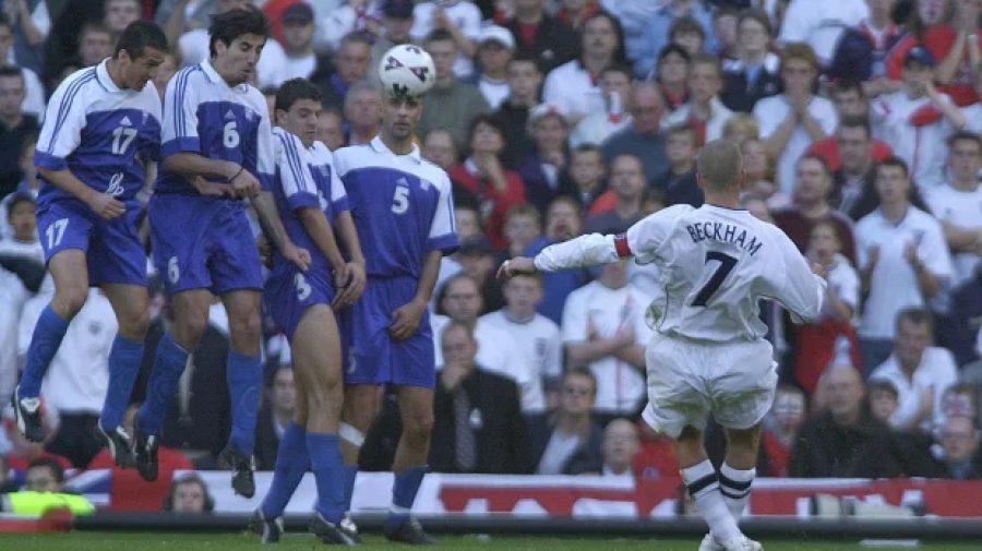 Νικοπολίδης για το φάουλ του Μπέκαμ: «Έκανα ένα λάθος βηματάκι και η μπάλα κατέληξε στα δίχτυα» (video)