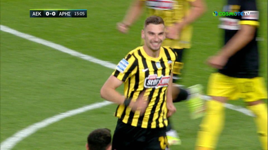 ΑΕΚ – Άρης 1-0: Άνοιξε το σκορ η Ένωση με γκολάρα του Μήτογλου! (video)