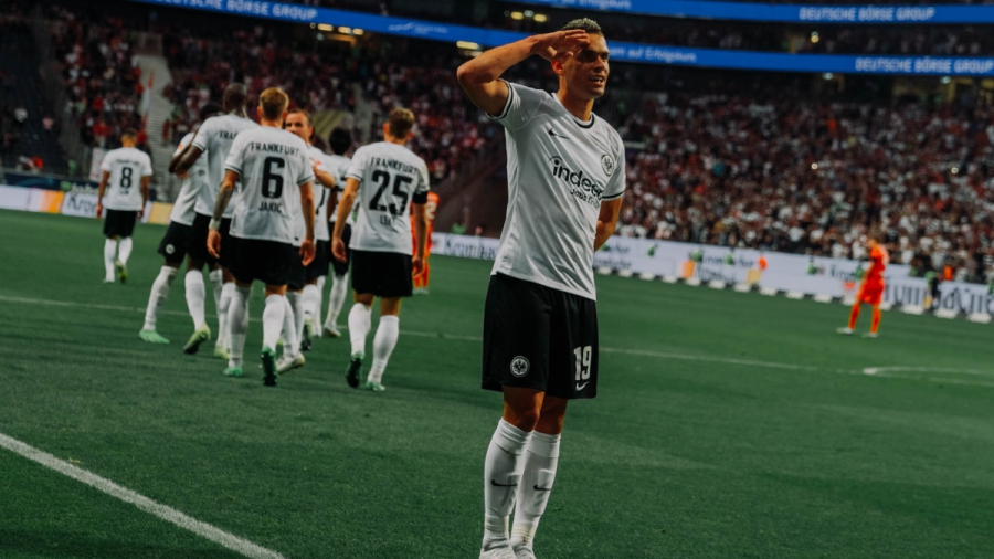 Άιντραχτ Φρανκφούρτης - Λειψία 4-0: Τέσσερα και... λίγα ήταν για τους «αετούς»!