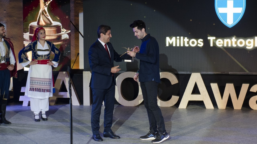 ΕΟΕ: Βράβευσε τον Μίλτο Τεντόγλου για την κατάκτηση του χρυσού μεταλλίου στο Τόκιο!