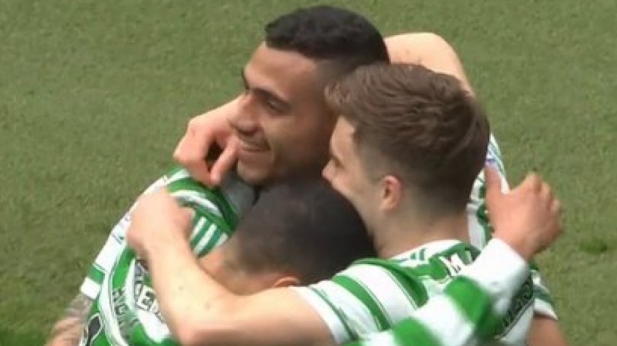 Γιακουμάκης: Έβαλε το «κερασάκι στην τούρτα» στην νίκη της Σέλτικ επί της Χαρτς με 4-1 (video)
