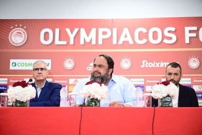 Μαρτίνεθ - Κορδόν: «Είμαστε εδώ για να δουλέψουμε και να κάνουμε τον Ολυμπιακό μεγαλύτερο»