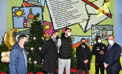 Παναθηναϊκός: Αντιπρόσωποι της ΚΑΕ επισκέφθηκαν την Ογκολογική μονάδα παίδων