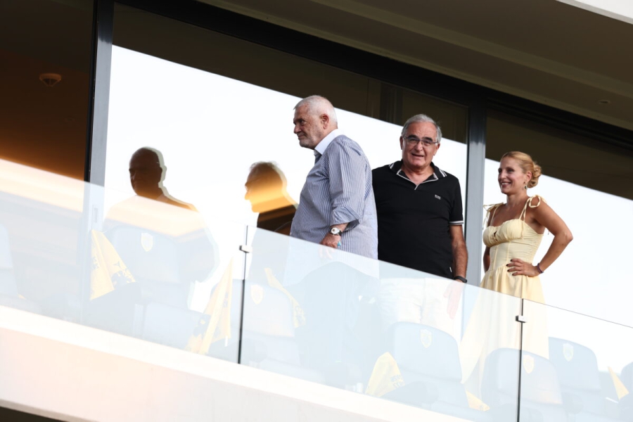 Ο Δημήτρης Μελισσανίδης στην Allwyn Arena!