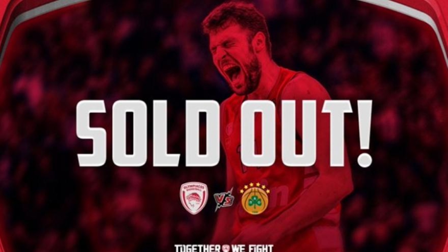 Sold out το Ολυμπιακός - Παναθηναϊκός, δύο εβδομάδες πριν το «τζάμπολ»!