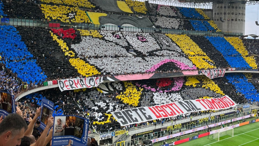 Απίθανες στιχομυθίες μέσω… κορεό από τους οπαδούς της Ίντερ και της Μίλαν!