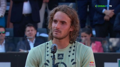 Τσιτσιπάς σε Τζόκοβιτς: «Μακάρι να φτάσω μια μέρα το επίπεδο σου, αποτελείς έμπνευση για εμένα» (video)