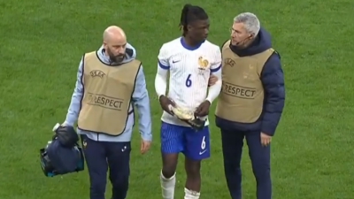 Ανησυχία στη Ρεάλ Μαδρίτης: Τραυματίστηκε ο Καμαβινγκά στο Γαλλία - Χιλή!