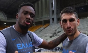 Κάλεσμα Αντετοκούνμπο και Λαρεντζάκη: «18.000 εμείς και 5 αυτοί» (video)