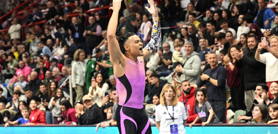 Στους βασιλιάδες τ' ουρανού: Άλμα κληρονομιάς για Καραλή - Στο Top2 των αιθέρων με 6.17μ! (video)