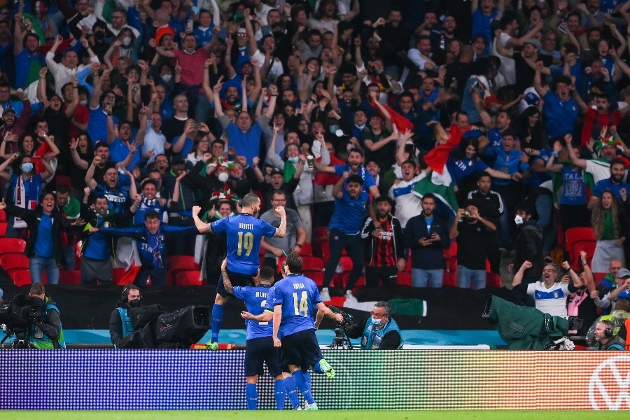 Ιταλία – Αγγλία 1-1: Ο Μπονούτσι βάζει «φωτιά» στον τελικό! (video)