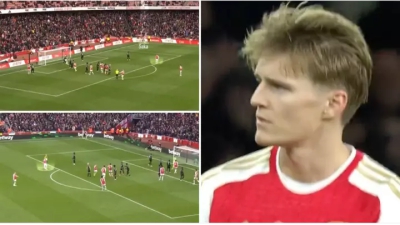 Βρέθηκε το «μυστικό» της Άρσεναλ στα κόρνερ; Οι κάλτσες του Έντεγκααρντ δείχνουν την… κομπίνα! (video)