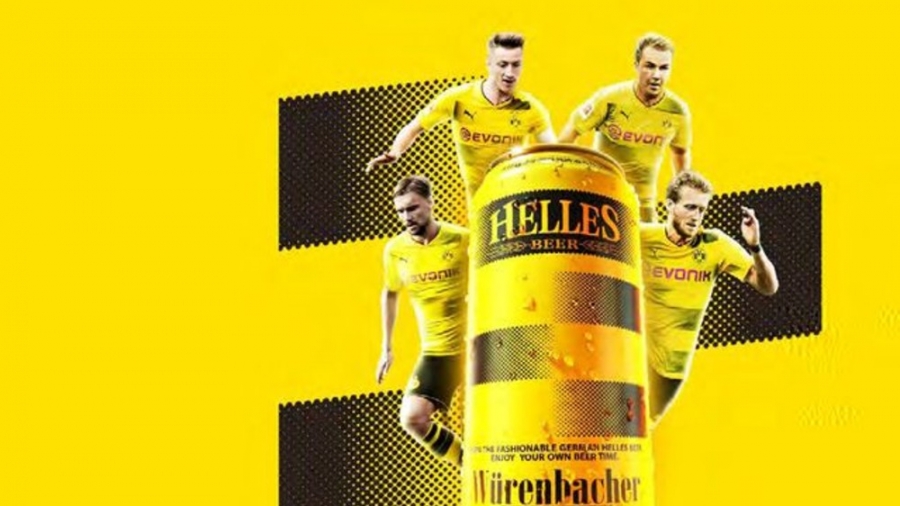 Συνεχίζει την συνεργασία της με την μπύρα Würenbacher, η Μπορούσια Ντόρτμουντ!