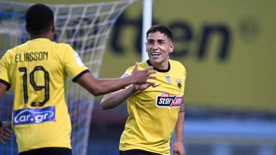 Λαμία - ΑΕΚ 0-2: Τελικά, ο Πόνσε σκοράρει και από... πλάγιο! (video)