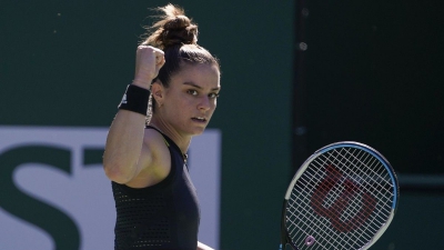 Απίστευτη Σάκκαρη, προκρίθηκε με 2-0 σε μία ώρα και πέντε λεπτά!