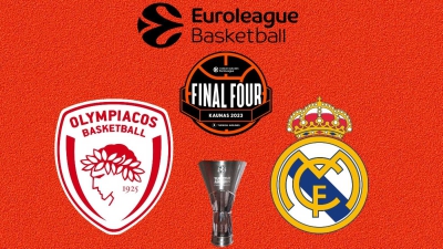 EuroLeague Final-4 Κάουνας: Ολυμπιακός – Ρεάλ Μαδρίτης 78-79 (τελ.) LIVE