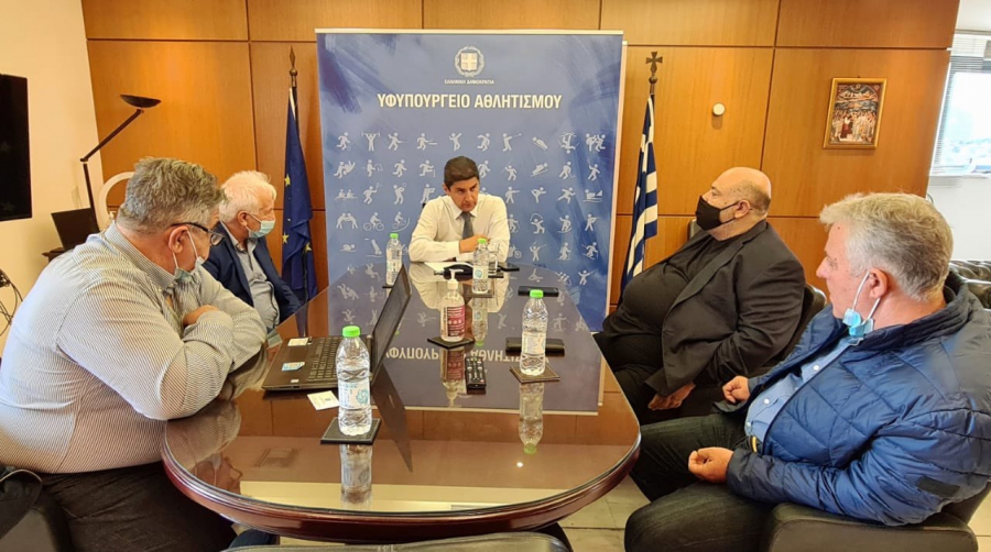 Συνάντηση Αυγενάκη με εκπροσώπους ομάδων της Γ΄ Εθνικής