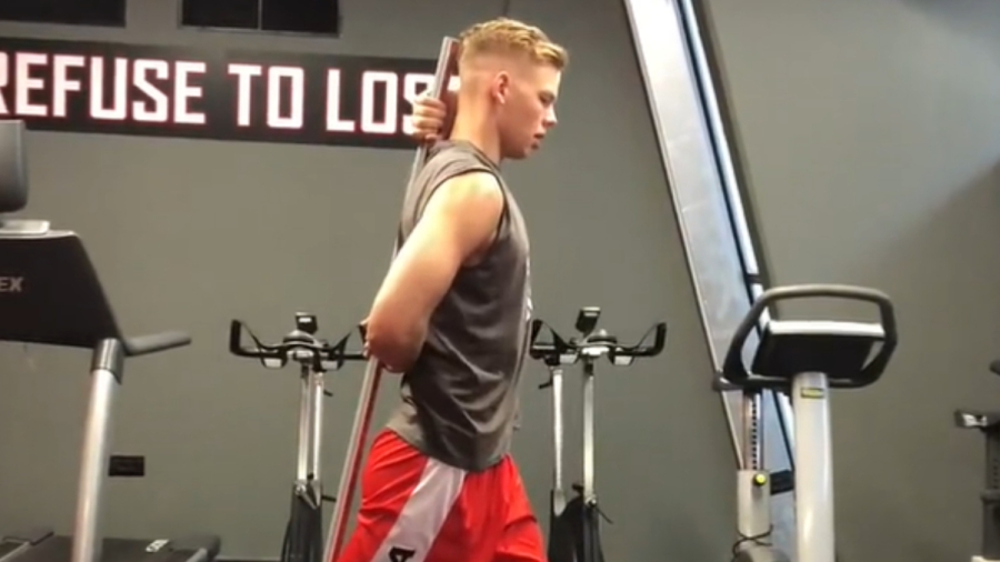 Ολυμπιακός: Έπιασε δουλειά ο Τανούλης (video)