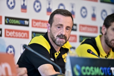 Μάντζιος: «Δεν υπάρχει φαβορί στον τελικό - Έχουμε απίστευτη ορμή και πίστη»