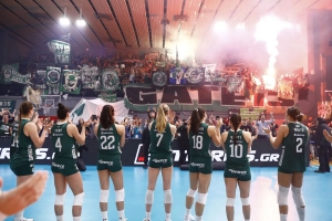 «Μόνο περηφάνια για την ομάδα και τον κόσμο!»: Η ΚΑΕ Παναθηναϊκός συγχαίρει το Βόλεϊ Γυναικών!