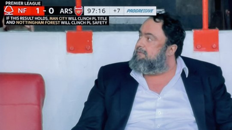 Η αποθέωση του Βαγγέλη Μαρινάκη στον Στιβ Κούπερ! (video)