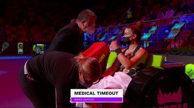 Kremlin Cup: Εγκατέλειψε τον ημιτελικό η Σάκκαρη λόγω αδιαθεσίας! (video)