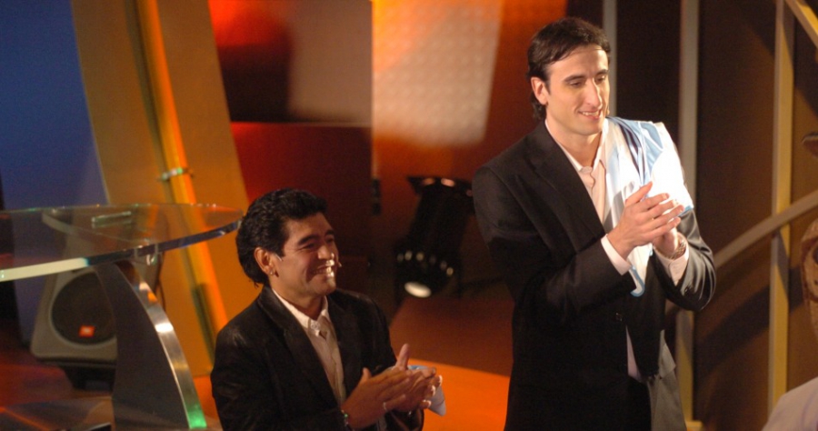 Μαραντόνα και Τζινόμπιλι έπαιξαν μεγάλη… μπάλα στο ίδιο τηλεοπτικό πλατό (video)