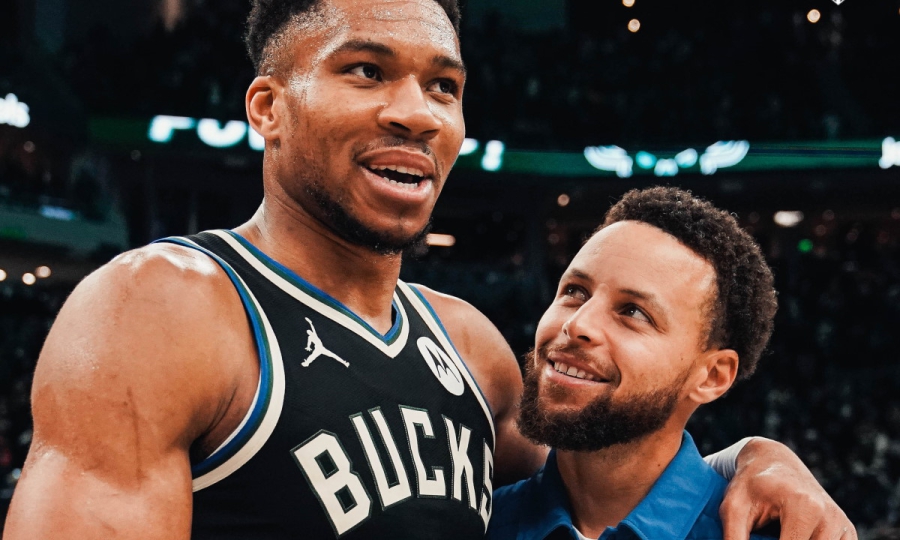 Ο αλληλοσεβασμός στο μεγαλείο του: Giannis και Κάρι αγκαλιά μετά το Μπακς – Γουόριορς!