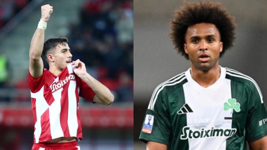 Γνωστές οι ενδεκάδες του Ολυμπιακός – Παναθηναϊκός: Εκτός ο Κωστούλας, ο Μπράουν μένει βασικός για την 7η συμμετοχή!