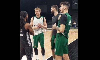 Το reunion του Πάρις Λι με τους παίκτες του Παναθηναϊκού (video)