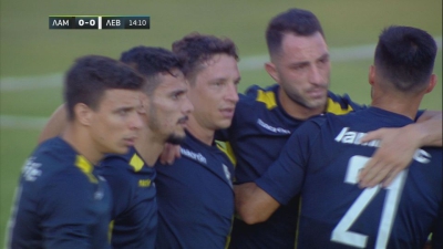Λαμία – Λεβαδειακός 1-0: Ντε Βινσέντι ανοίγει το σκορ από την άσπρη βούλα (video)