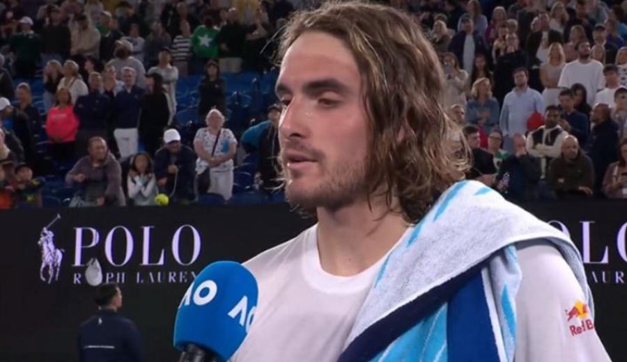 Τσιτσιπάς: «Θα ετοιμαστώ σωστά για το επόμενα ματς, με έχει βοηθήσει ο Φιλιππούσης»