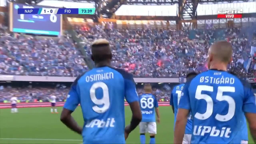 Νάπολι - Φιορεντίνα 1-0: «Φούντωσε» τη φιέστα ο ιστορικός Όσιμεν και η γιορτή... ξεκινά!
