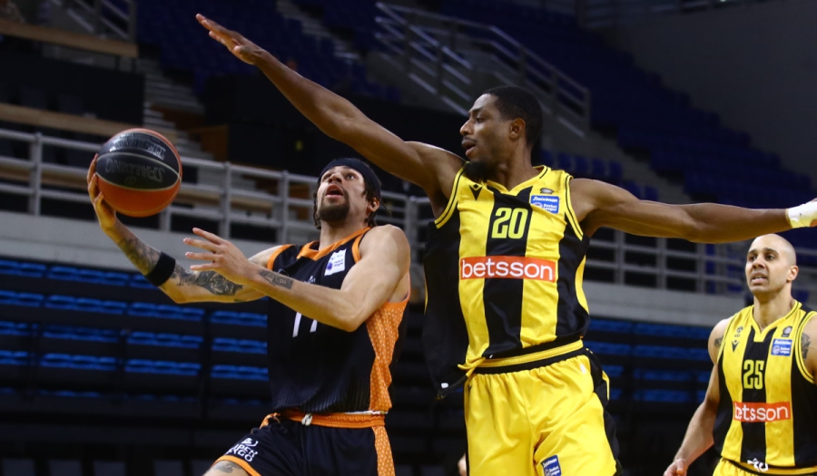 ΑΕΚ - Προμηθέας Πάτρας 87-91: Πήρε το «θρίλερ» με... καυτό Χέιλ!