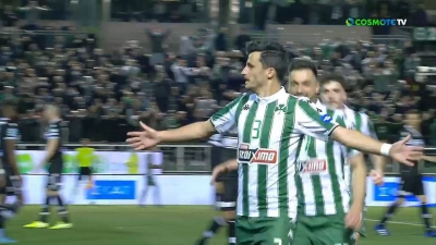 Παναθηναϊκός - ΠΑΟΚ 2-1: Φοβερό γκολ του Χουάνκαρ, απαντά άμεσα ο Ζίβκοβιτς! (video)