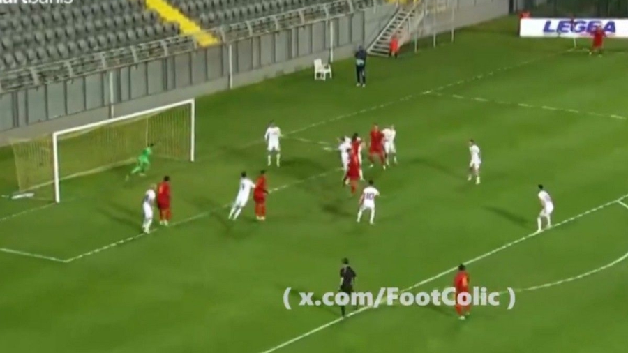 Ο Γιόβετιτς σκόραρε και με την Εθνική Μαυροβουνίου! (video)