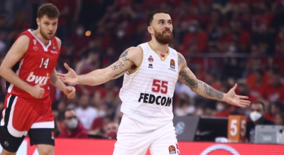 Οδοστρωτήρας η Μονακό, άλωσε το ΣΕΦ με 96-72 και έκανε το 1-1 κόντρα στον Ολυμπιακό (video)