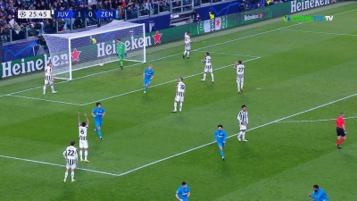 Γιουβέντους – Ζενίτ 1-1: Το ματς στα ίσια με αυτογκόλ του Μπονούτσι! (video)