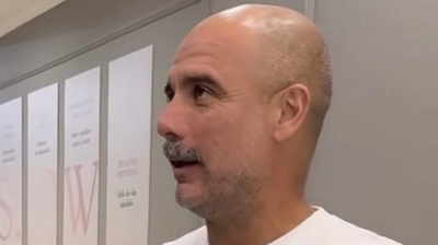 Ο Γκουαρντιόλα άφησε μουστάκι και θυμίζει Τεντ Λάσο! (pic)