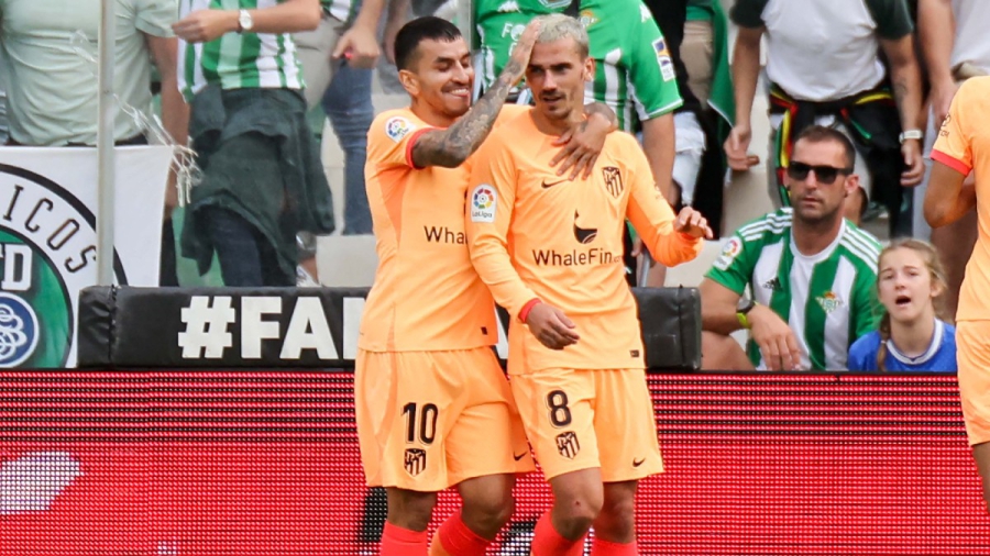 Μπέτις – Ατλέτικο Μαδρίτης 1-2: Σπουδαίο «διπλό» με γκολ από κόρνερ του Γκριεζμάν!